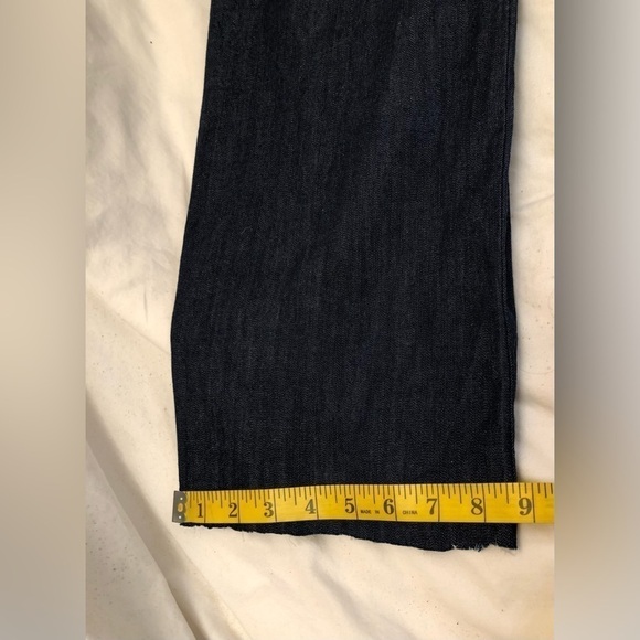 7 for all Mankind Denim Jumpsuit Zip Front Long Sleeve Bootcut XS - Picture 13 of 16